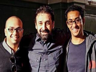 مروان حامد وكريم عبد العزيز واحمد مراد