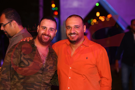 صور سامو زين مع مطربين عرب فى خيمة مولانا صور مطربين عرب 2019