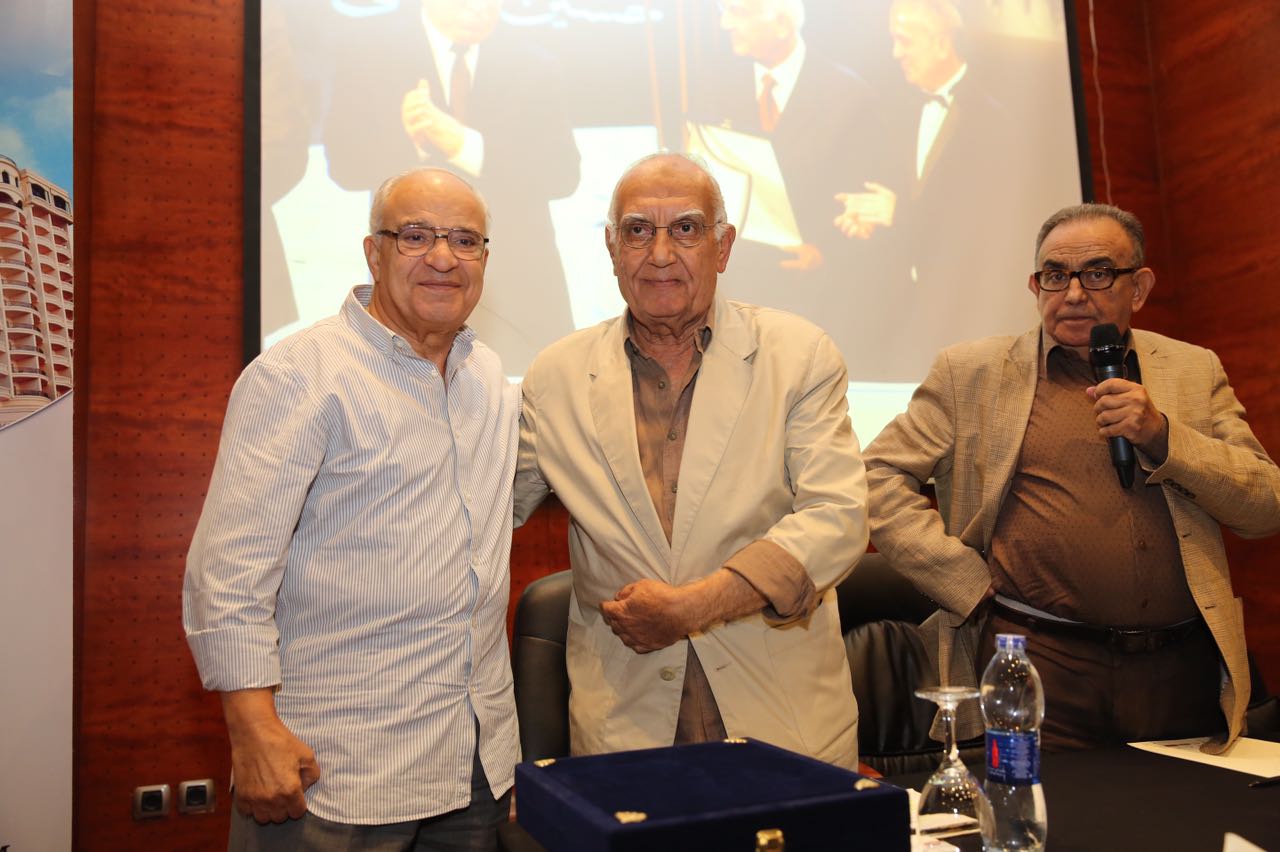 تكريم عصام فريد على هامش مهرجان الاسكندرية السينمائى