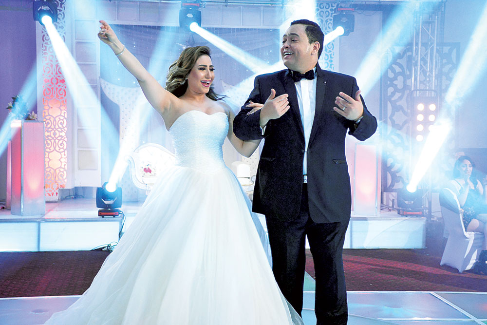 زفاف أحمد رزق وبوسى - يجعله عامر (1)