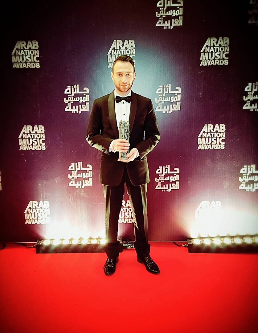 حسام حبيب في حفل توزيع جوائز الموسيقي العربية