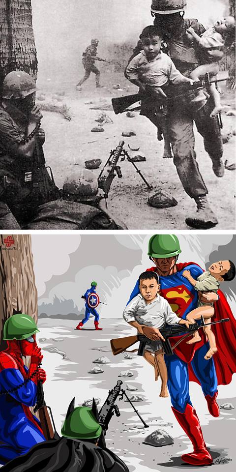 اطفال الحرب في فيتنام
