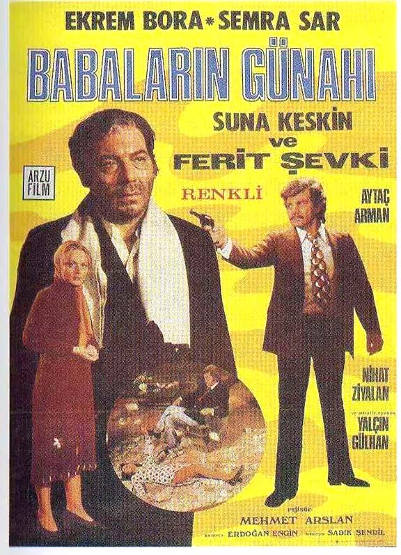 خطايا الآباء آخر فيلم قدمه في تركيا عام 1973 قبل أن يعود إلى مصر