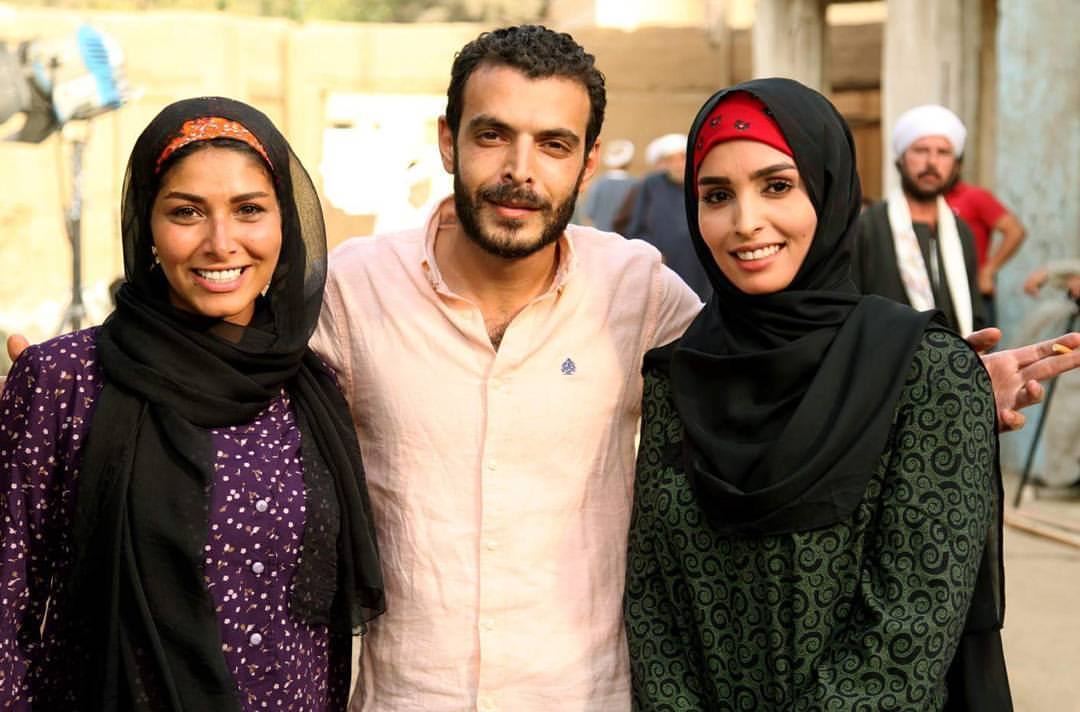 أميرة الشريف والمخرج أحمد خالد أمين وليلى حسن