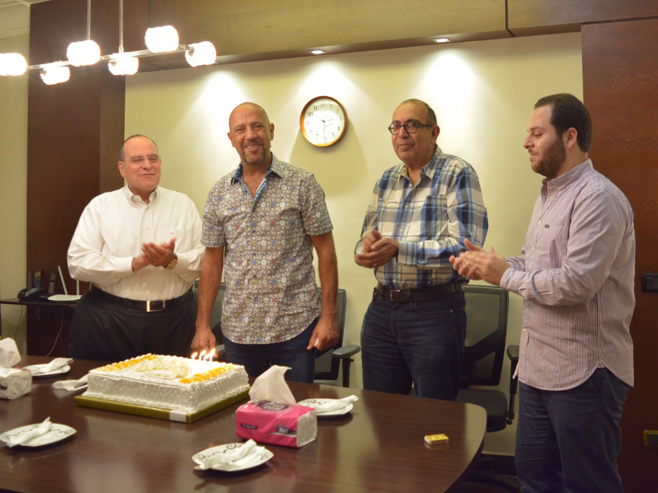 اشرف عبد الباقى يحتفل بعيد ميلاده