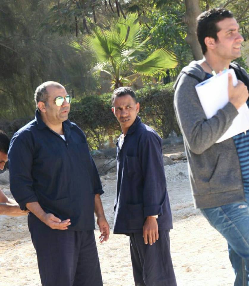 محسن منصور ببدله السجن في فيلم "خلاويص"