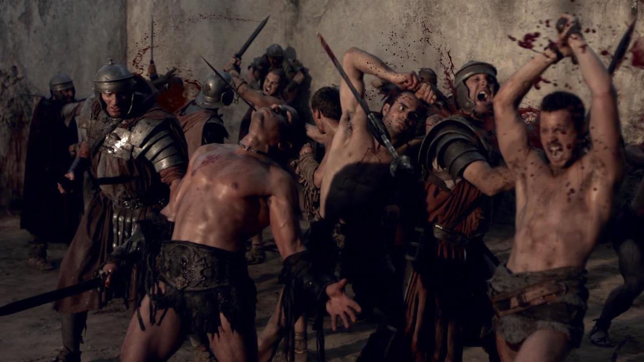 مسلسل  Spartacus.