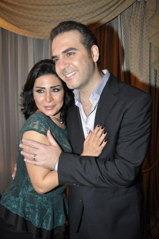 وائل جسار وزوجته (2)