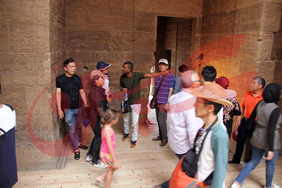 توافد السياح على معبد فيلة ‎‏ (15)