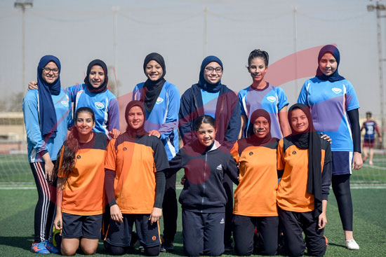 فريق  بنات مصر فى كرة القدم (5)
