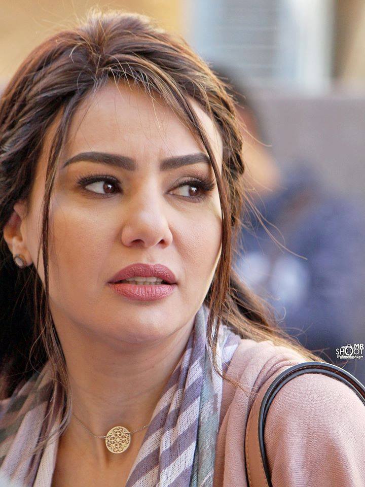 دينا فؤاد في مشهد من الفيلم