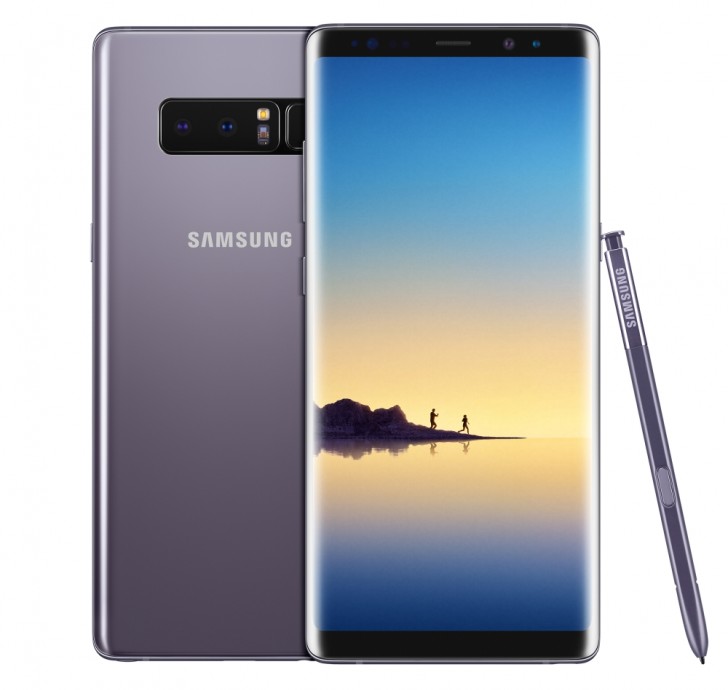 اللون الجديد Note 8