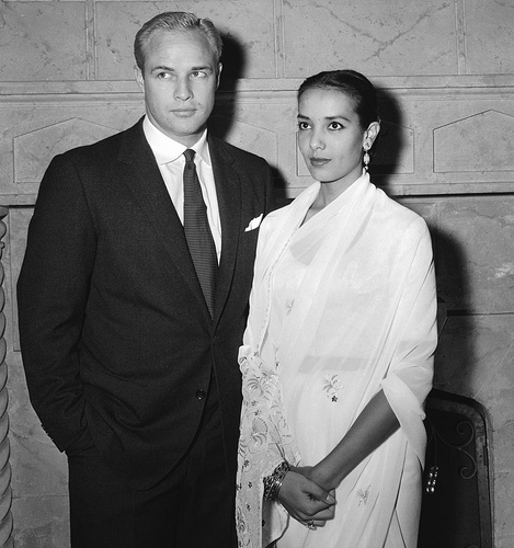 Marlon-Brando-and-his-first-wife-Anna-Kashfi