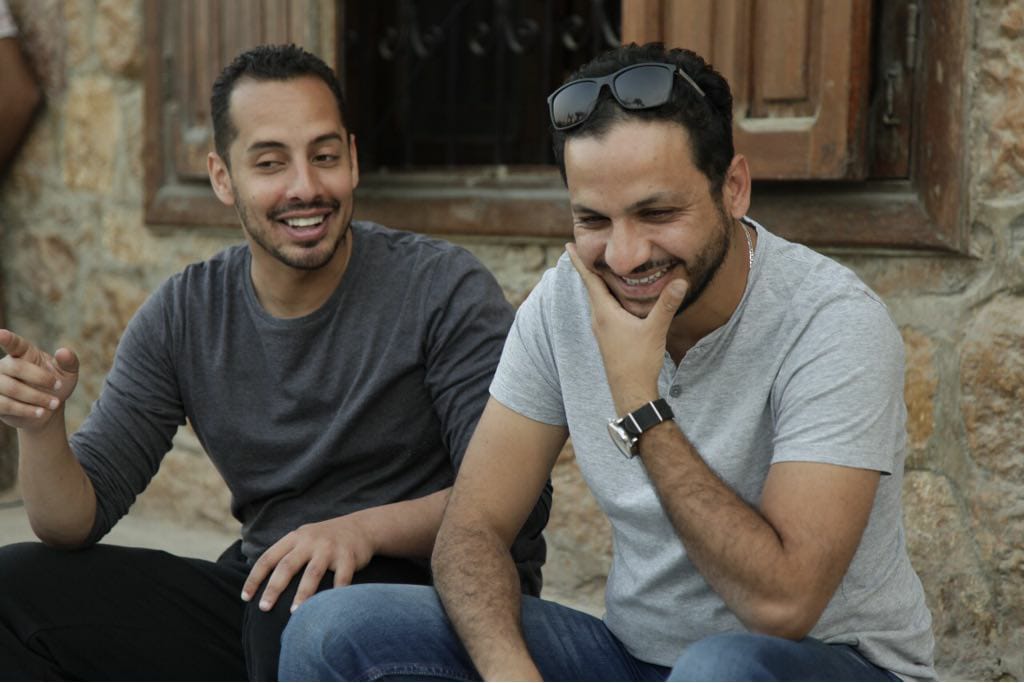 عمرو وهبة والمخرج بيتر ميمى
