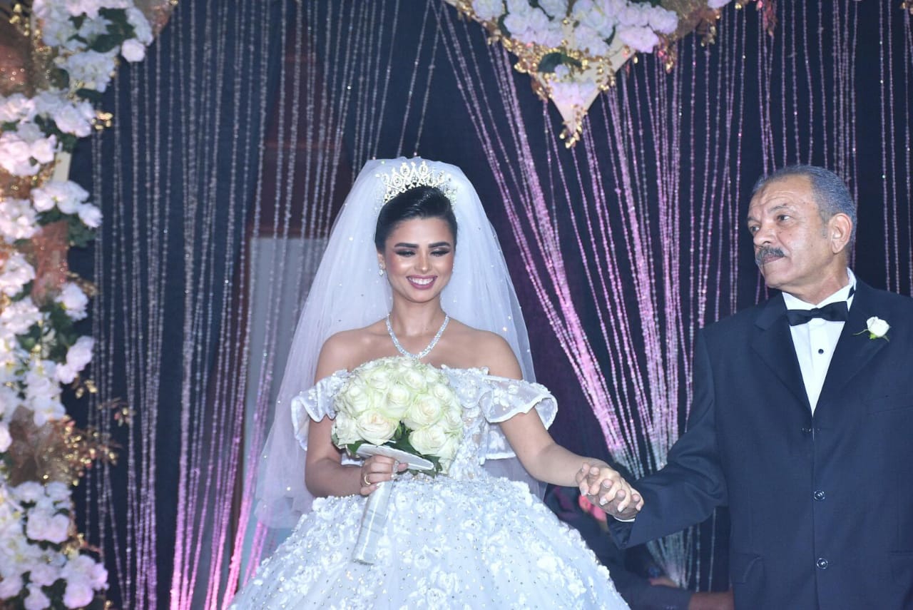 حفل زفاف السيناريست محمد عبد المعطى والمذيعة فرح على