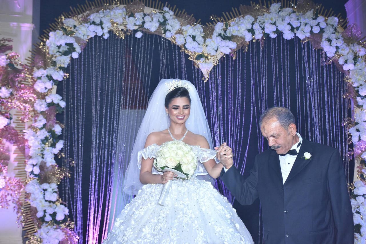 حفل زفاف السيناريست محمد عبد المعطى والمذيعة فرح على