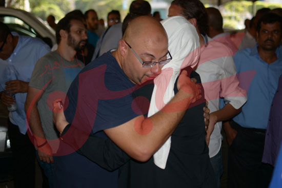 تشييع جنازة  الاعلامي سمير التوني (59)