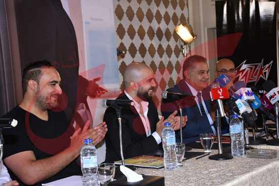 المؤتمر الصحفي للنجم المغربي الدوزي باحد فنادق القاهرة (9)