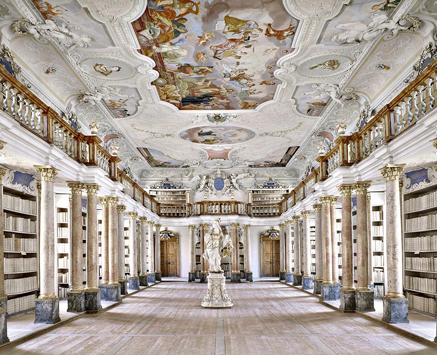 Biblioteca di Ottobeuren in Germania