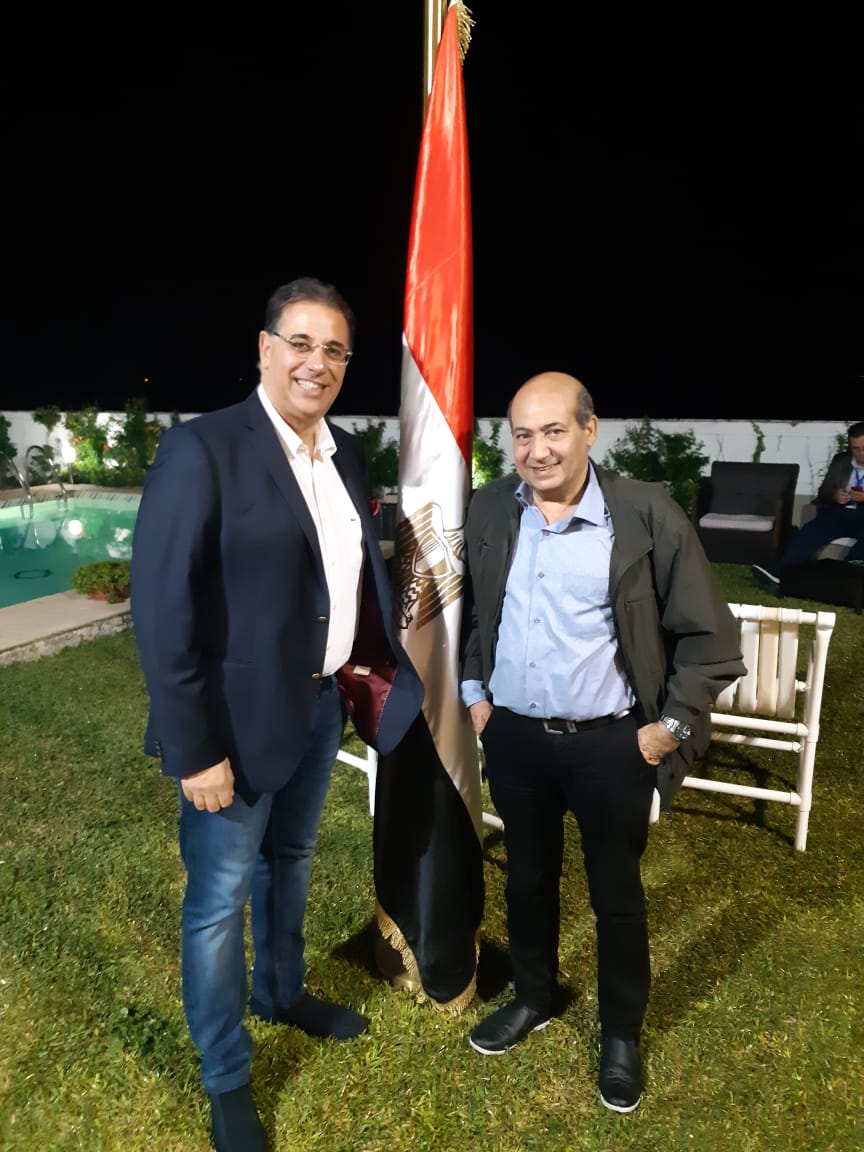 ليلة مصرية تونسية في بيت السفير المصري نبيل حبشي  (2)