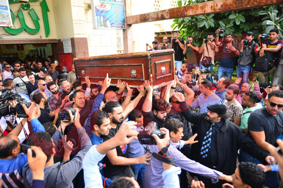 جنازة هيثم أحمد زكي (29)