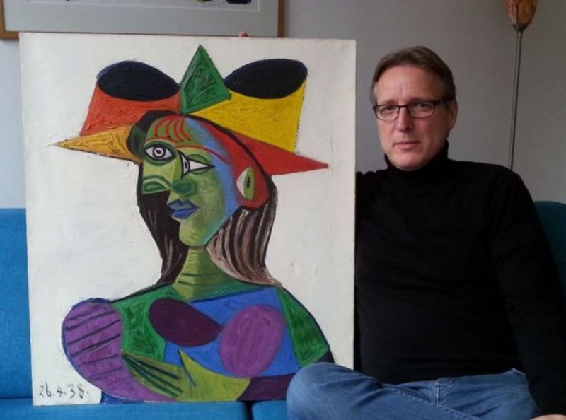 آرثر براند يستعيد لوحة بيكاسو بعد سرقتها من رجل أعمال سعودى