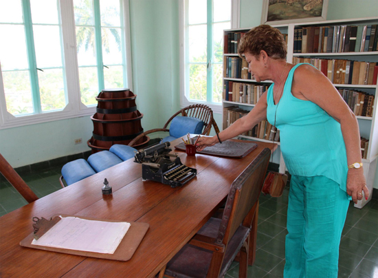 كوبا تشهد افتتاح مركز إرنست همنجواى للحفاظ على آلاف الوثائق (2)