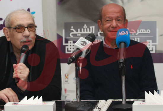 لطفي لبيب سعيد بتكريم في مهرجان شرم الشيخ (2)