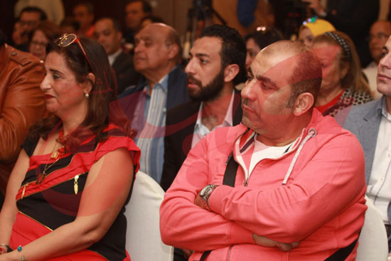 لطفي لبيب سعيد بتكريم في مهرجان شرم الشيخ (3)