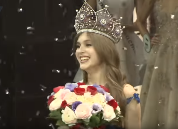 جانب من حفل اختيار ملكة جمال روسيا 2019