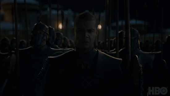 Jacob Anderson in Game of Thrones