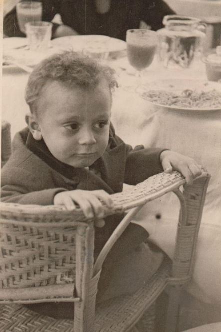 محمد صبحى فى طفولته