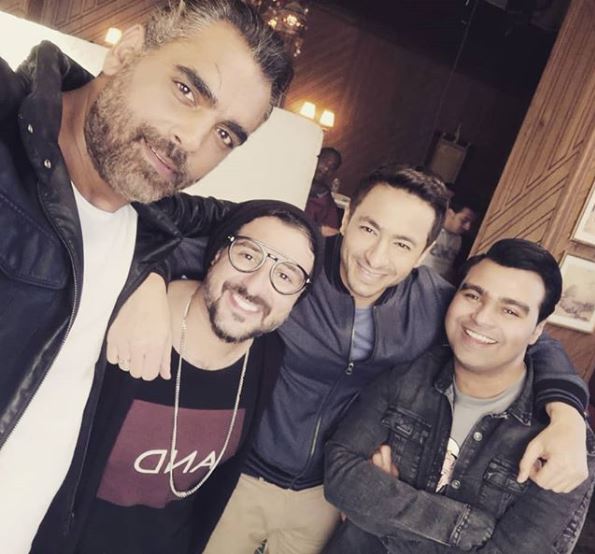 18 صورة من كواليس مسلسل حمادة هلال ابن أصول عين