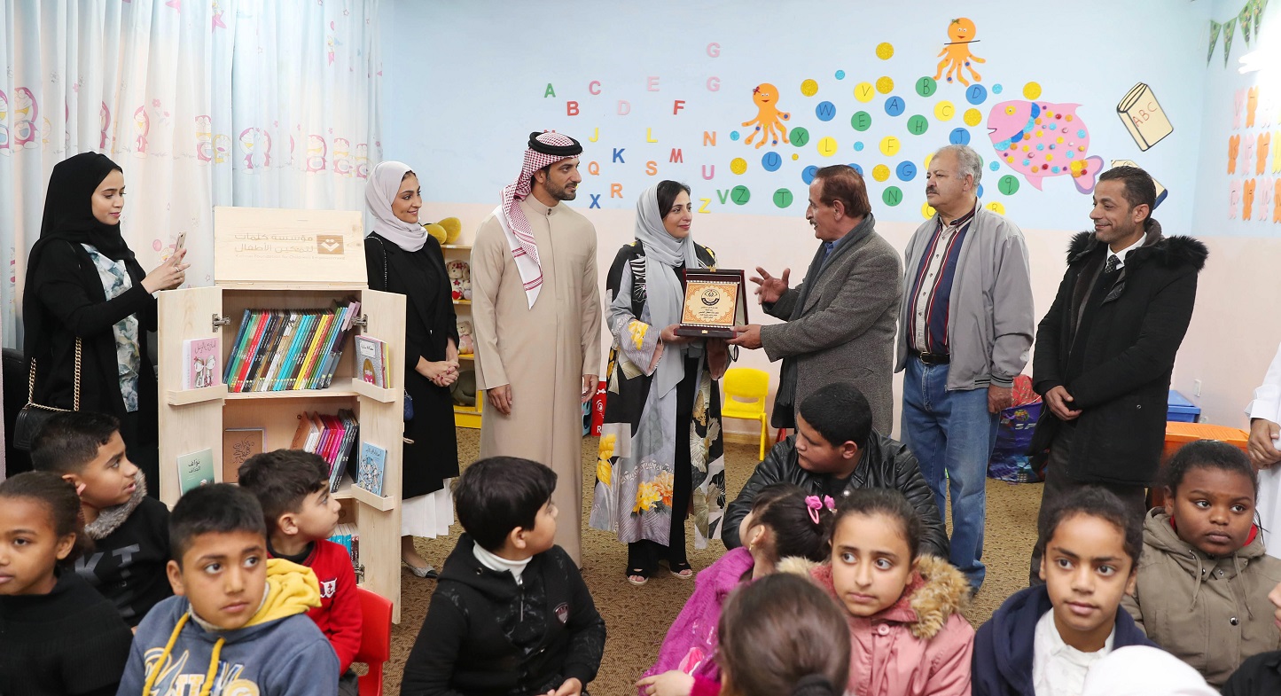 إهداء 700 كتاب إلى 7 مدارس فى الأردن لدعم اللاجئين والنازحين (4)