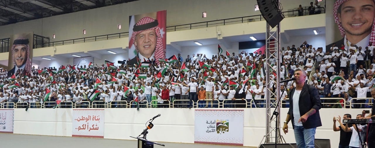 الملك عبدالله الثاني ملك الأردن يحتفل بيوم العمال (2)