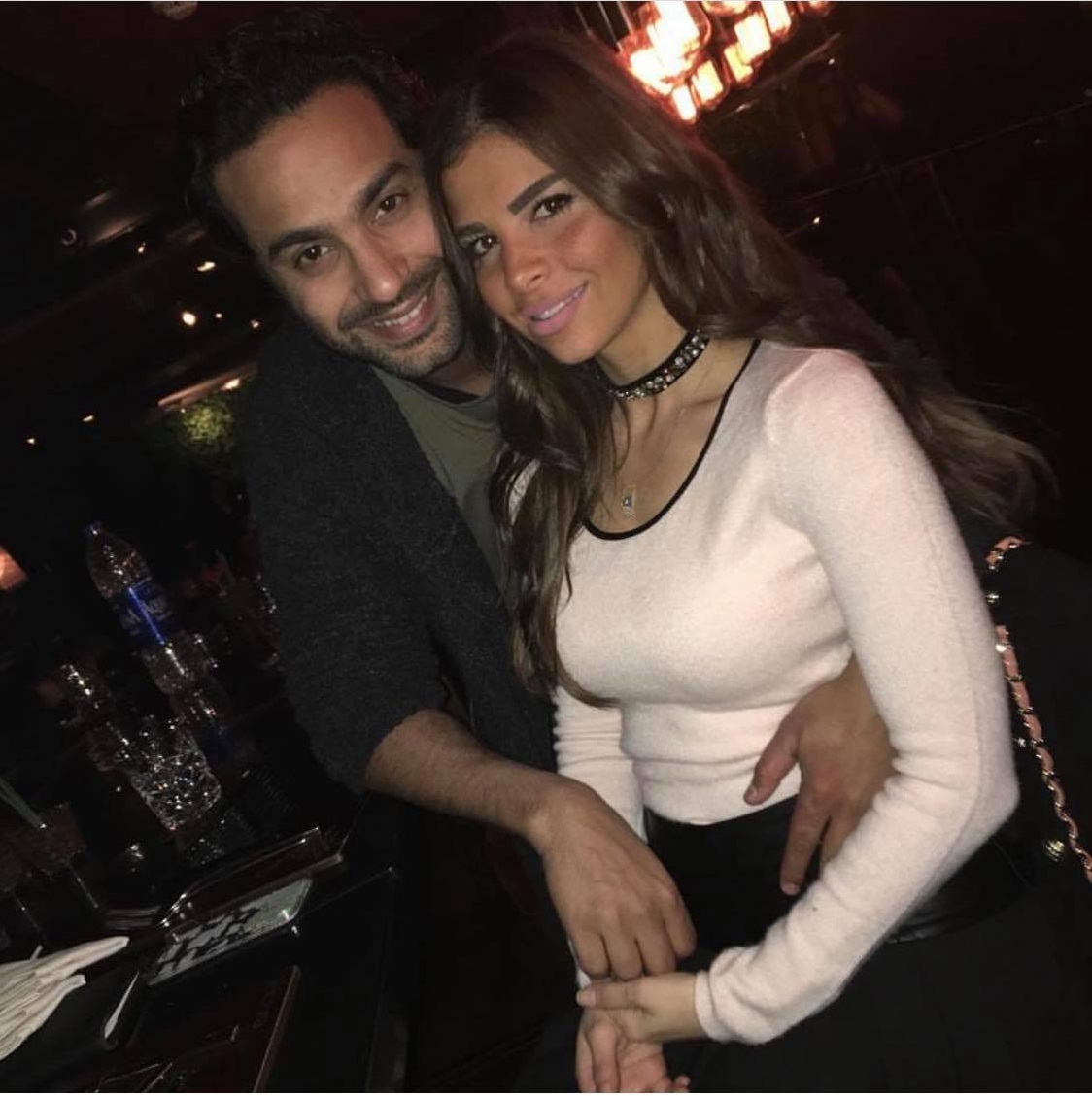كريم فهمي وزوجته كريم فهمي وزوجته