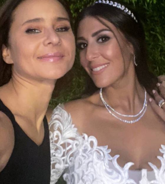  نيللى كريم  تحتفل بزفاف صديقتها (4)