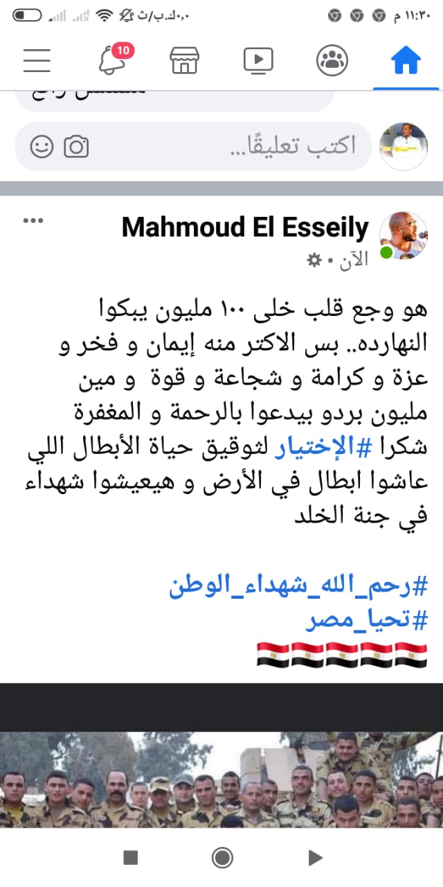 تغريدة محمود العسيلى
