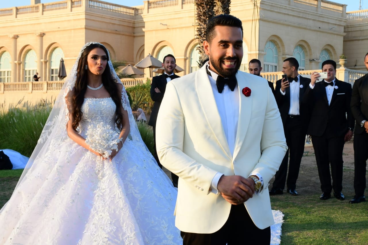 حفل زفاف ابنة المنتج عصام امام