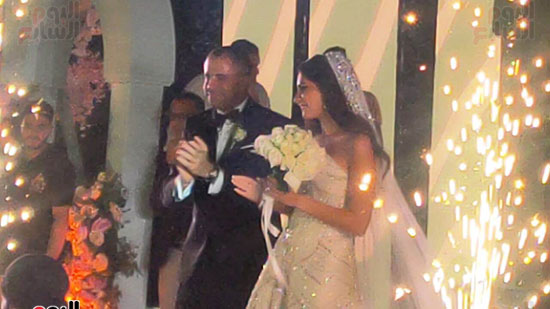 حفل زفاف ابنة طارق علام و دينا رامز (4)