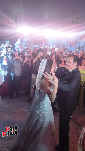 حفل زفاف ابنة طارق علام و دينا رامز (7)