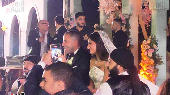 حفل زفاف ابنة طارق علام و دينا رامز (1)