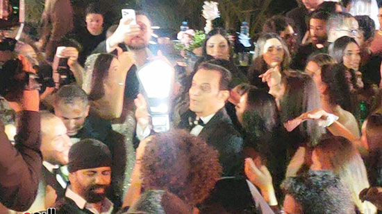 حفل زفاف ابنة طارق علام و دينا رامز (2)