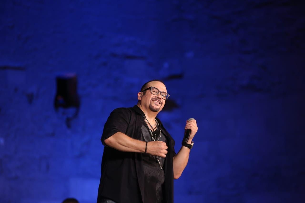 هشام عباس في حفل مهرجان القلعة (3)