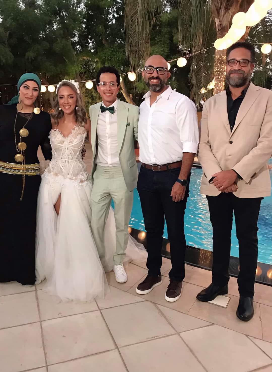 حفل زفاف طه دسوقي والاستايلست نادين كتشيدجيان (11)