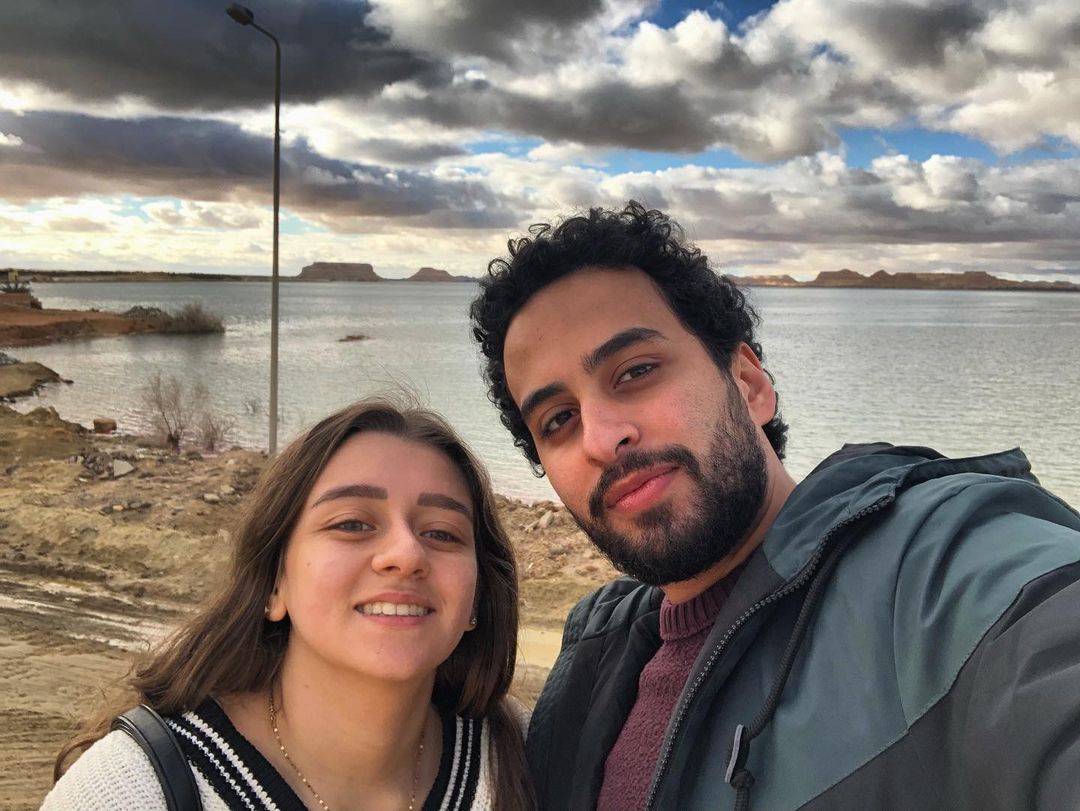ليلى عدنان وزوجها