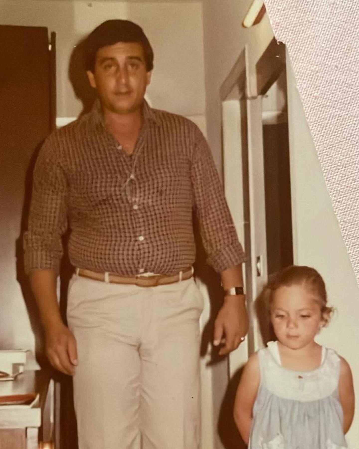 ريم البارودي و والدها (2)