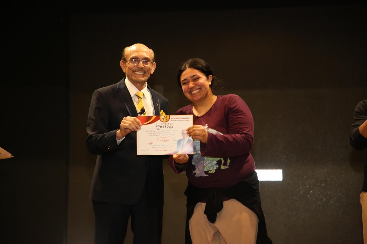 محمد صبحي يحتفل بتخريج دفعة جديدة (9)