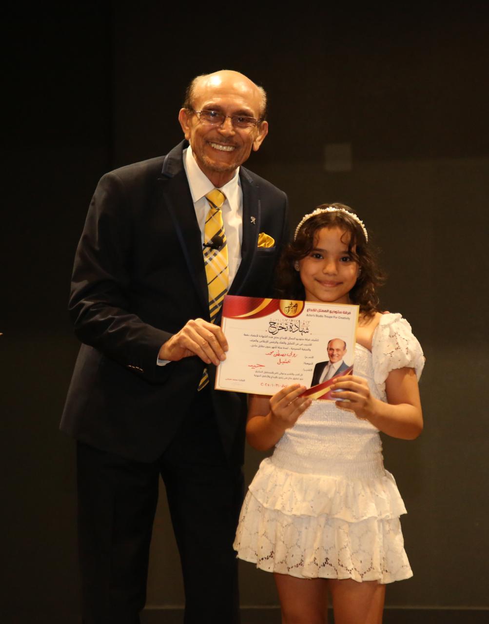 محمد صبحي يحتفل بتخريج دفعة جديدة (11)