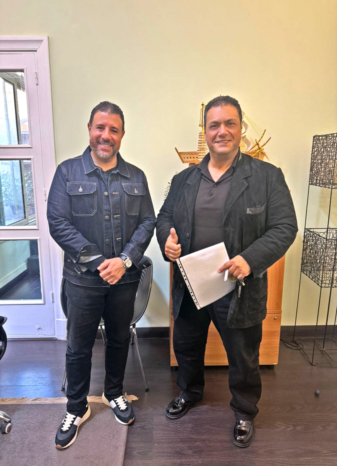 مراد مكرم وريتشارد الحاج (1)